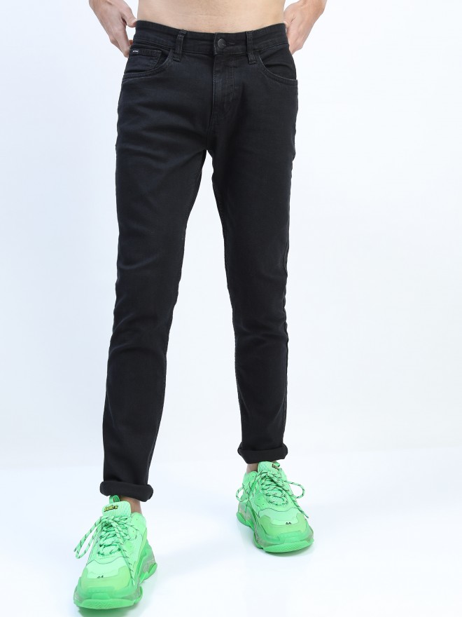 Buy Ketch Black Slim Fit Stretchable Jeans for Men Online at Rs.569 - Ketch