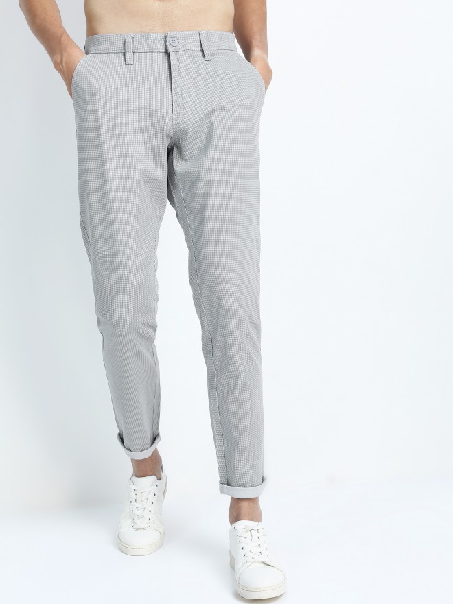 Buy Highlander Steel Grey Chinos Trouser for Men Online at Rs.749 - Ketch
