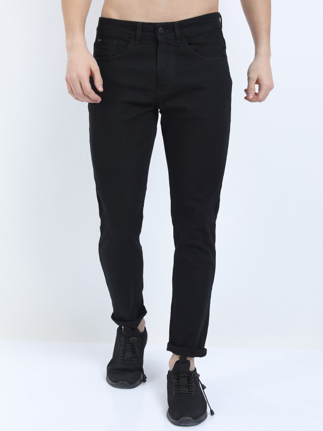 Buy Ketch Black Tapered Fit Jeans for Men Online at Rs.521 - Ketch