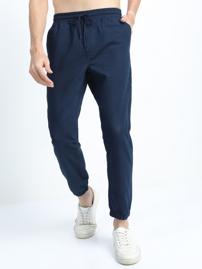 Buy Ketch Peacoat Jogger Trouser for Men Online at Rs.589 - Ketch