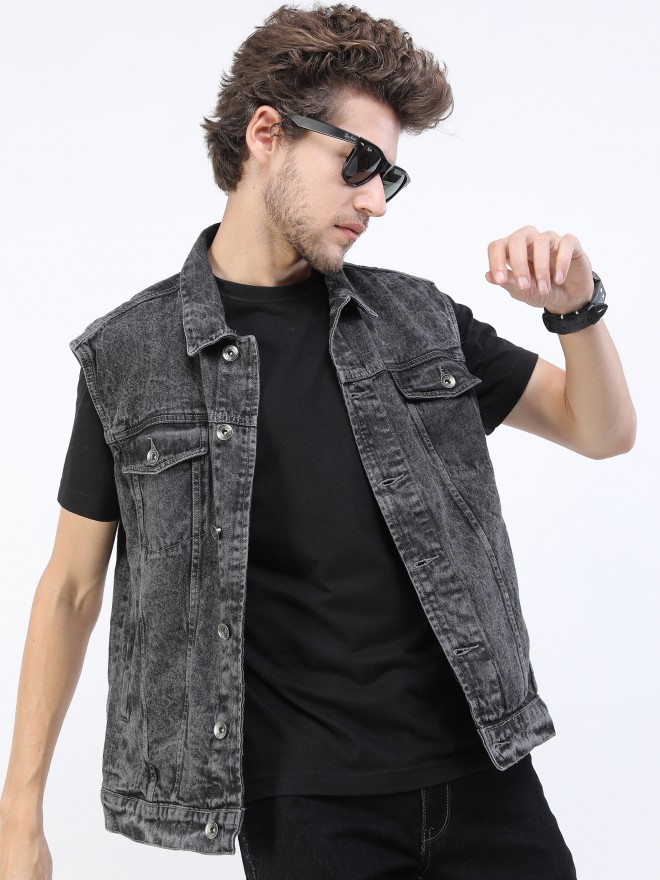 Buy koovs Kunal Rawal X Men's Sleeveless Longline Sweat Jacket (Black)  Online - Best Price koovs Kunal Rawal X Men's Sleeveless Longline Sweat  Jacket (Black) - Justdial Shop Online.