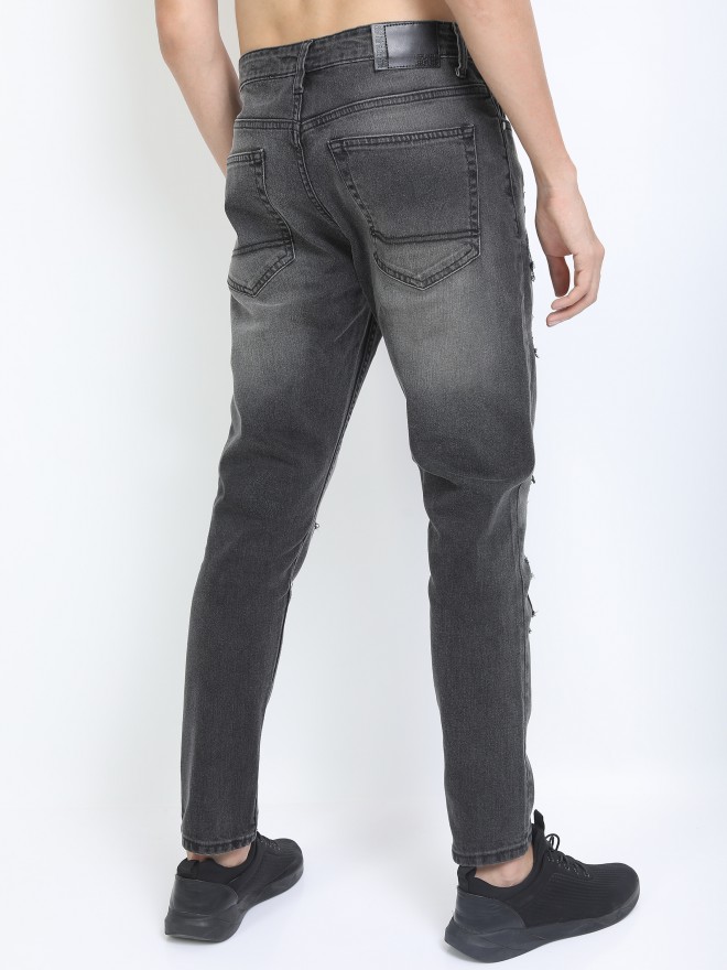 HIGHLANDER Tapered Fit Men Grey Jeans