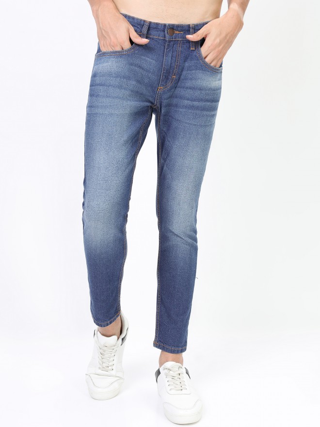Buy Ketch Dark Blue Slim Fit Stretchable Jeans for Men Online at