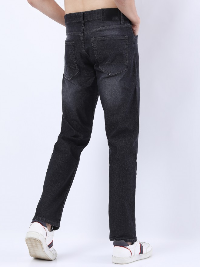 Highlander Men Grey Straight Fit Clean Look  Jeans 