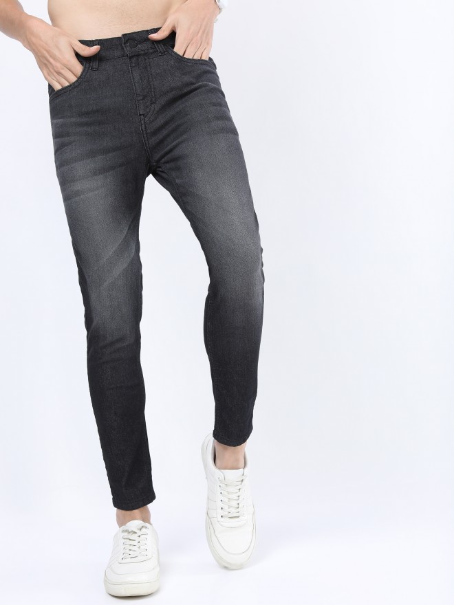 Buy Ketch Charcoal Skinny Fit Stretchable Jeans for Men Online at Rs ...