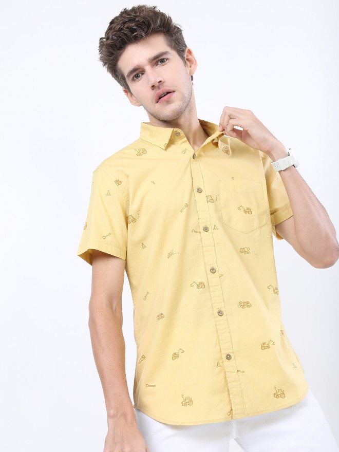 Buy Yellow Shirts for Men Online