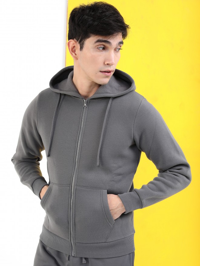 Buy Highlander Black Solid Hoodie Sweatshirt for Men Online at Rs.629 ...