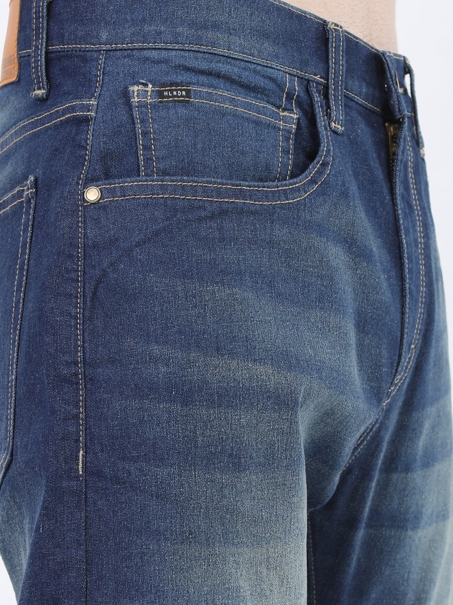 Buy Highlander Indigo Bootcut Stretchable Jeans for Men Online at Rs ...