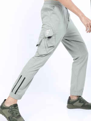 Buy Ketch Slate Grey Jogger Slim Fit Trouser for Men Online at Rs