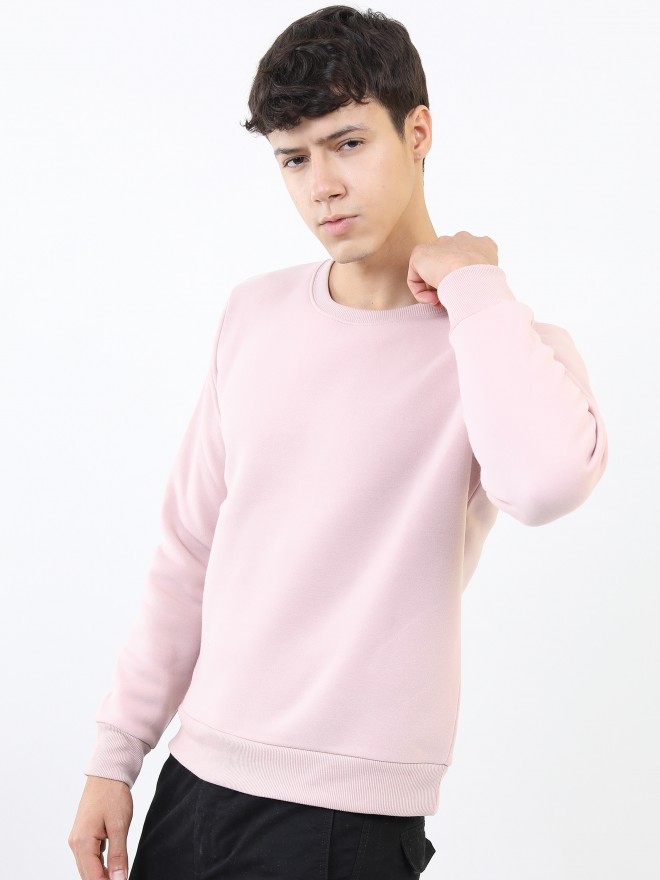 Men Pink Sweatshirts - Buy Men Pink Sweatshirts online in India