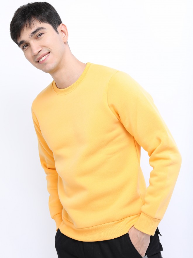 Buy Ketch Purple Round Neck Pullover Sweat Shirt for Men Online at Rs.449 -  Ketch