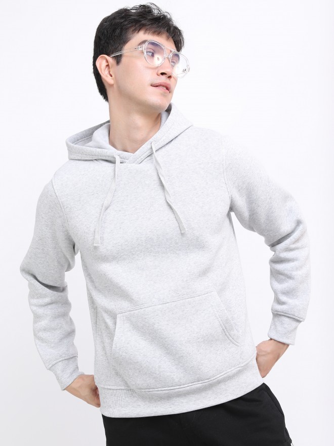 Gray Long-sleeve Pullover Hoodie -  Canada