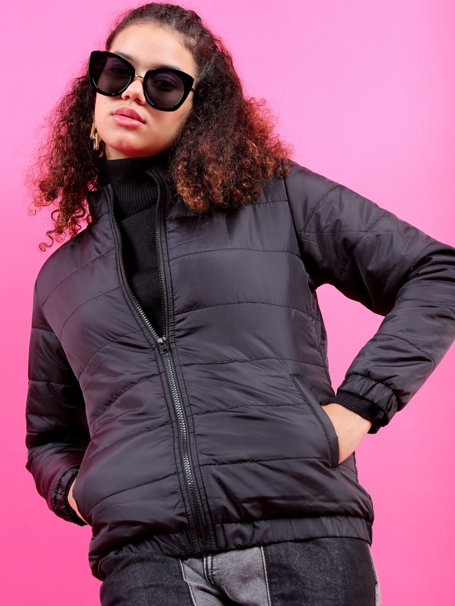 Buy Ketch Black Puffer Jacket for Women Online at Rs.959 - Ketch