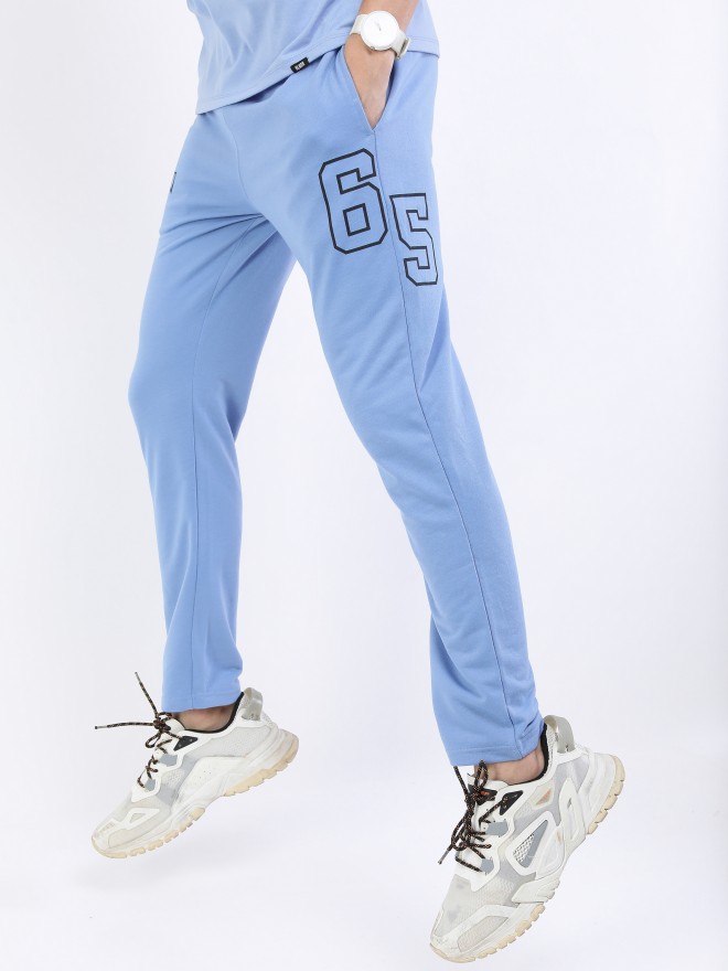 Buy Highlander Blue Regular Fit Track Pant for Men Online at Rs