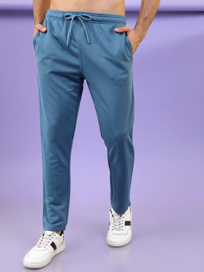 Buy Highlander Blue Regular Fit Track Pant for Men Online at Rs