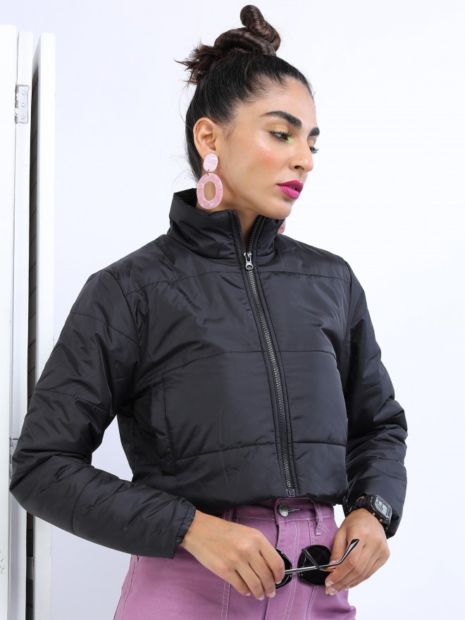 H&M Women Black Puffer Jacket Price in India, Full Specifications & Offers  | DTashion.com