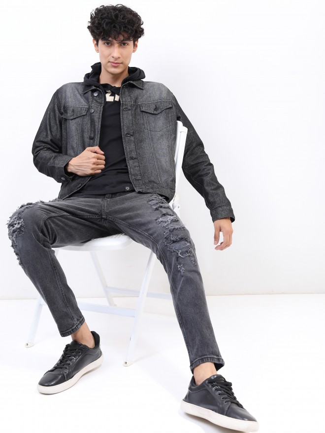 VOXATI Full Sleeve Solid Men Denim Jacket - Buy VOXATI Full Sleeve Solid  Men Denim Jacket Online at Best Prices in India | Flipkart.com