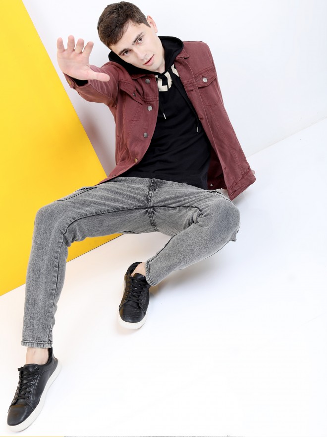 Stylish Photoshoot Poses with Jeans Jacket