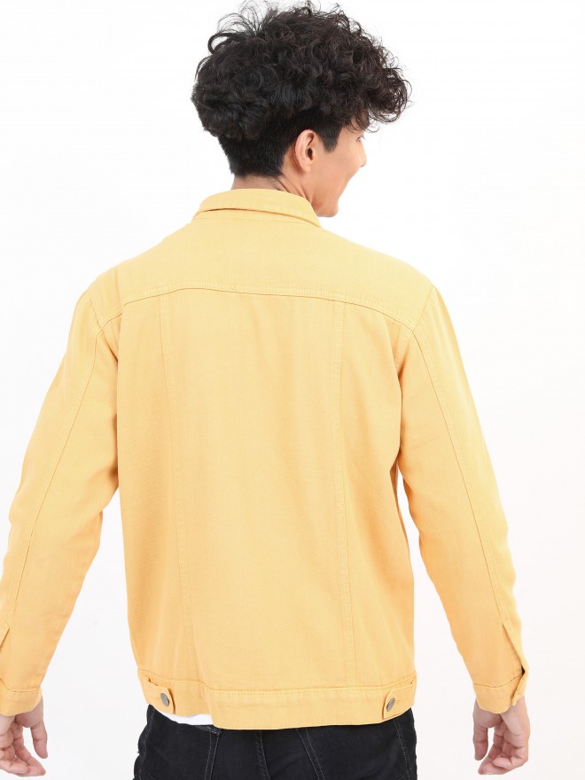 Discover 212+ yellow denim jacket for boys super hot