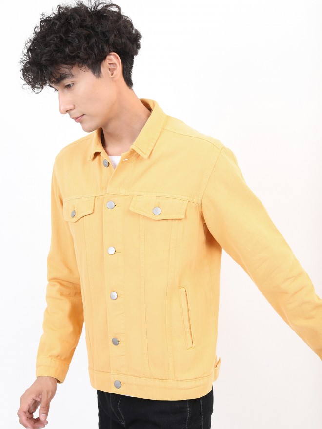Girls' Yellow Jean Jacket – Alexander and Fitz-totobed.com.vn