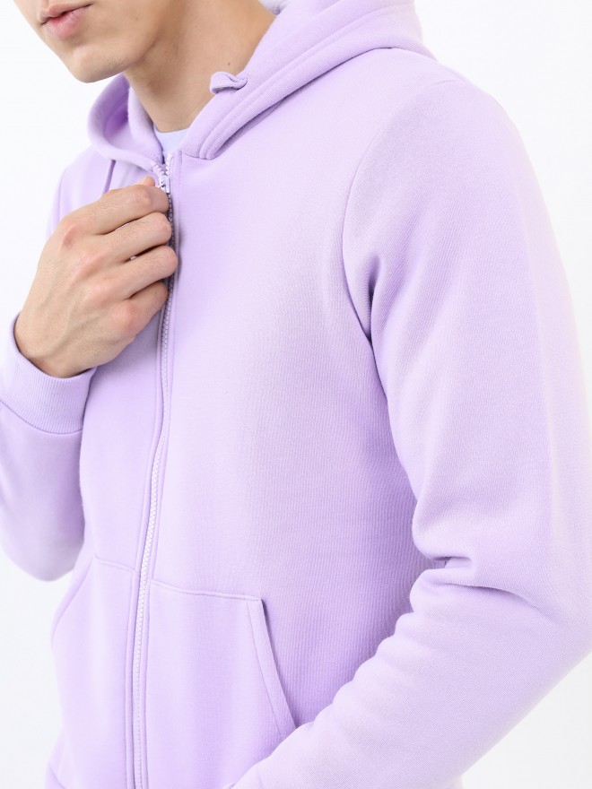 Lavender cheap zip hoodie