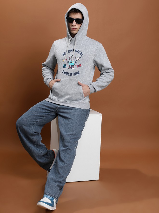 Buy Ketch Lavender Hoodie Pullover Sweatshirt for Men Online at Rs.569 -  Ketch