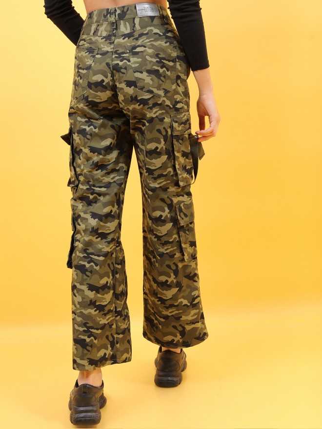 Rothco Womens Camo Vintage Paratrooper Fatigue Pants