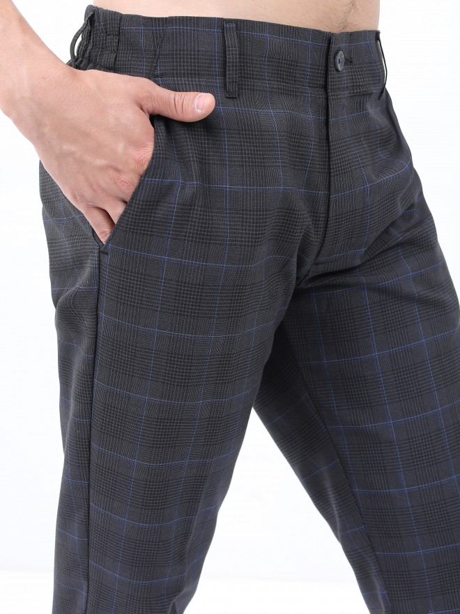 Buy Highlander Black Elasticated Waistband PV smart Pant for Men Online at  Rs.682 - Ketch