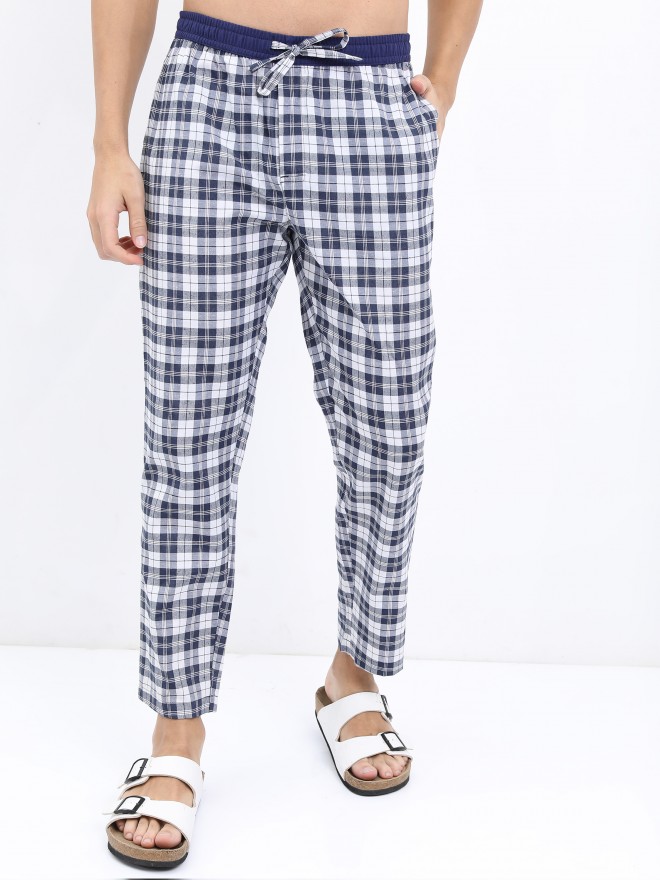 Checked Casual Lounge Pants