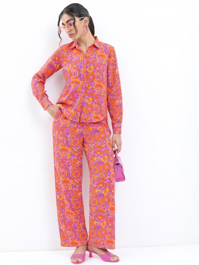 Buy Ketch Fuchsia Shirt With Pant for Women Online at Rs.619 - Ketch