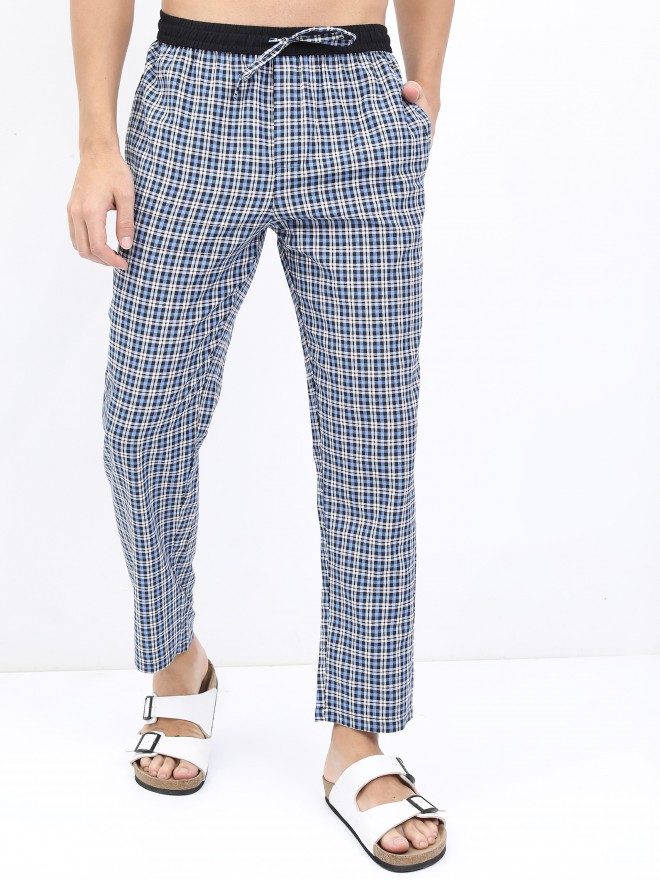 Buy Royal blue Trousers  Pants for Men by SOJANYA Online  Ajiocom