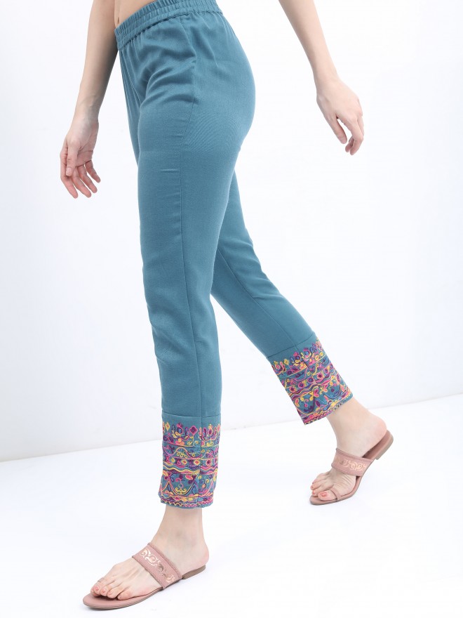 Buy Light Mehendi Green Georgette Cigarette Pant Suit Online - LSTV05890 |  Andaaz Fashion
