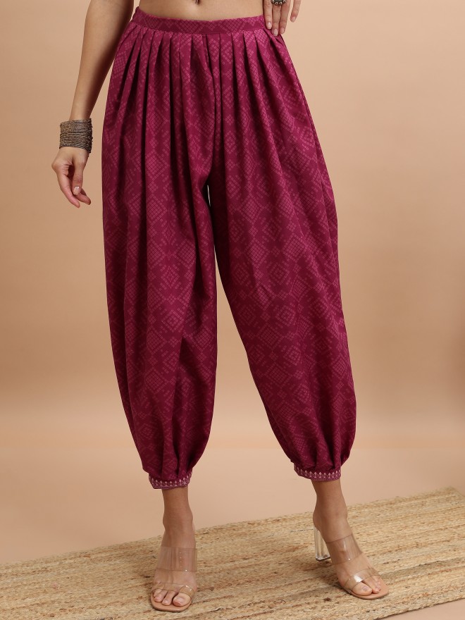 STAND OUT Printed Cotton Women Harem Pants - Buy STAND OUT Printed Cotton  Women Harem Pants Online at Best Prices in India