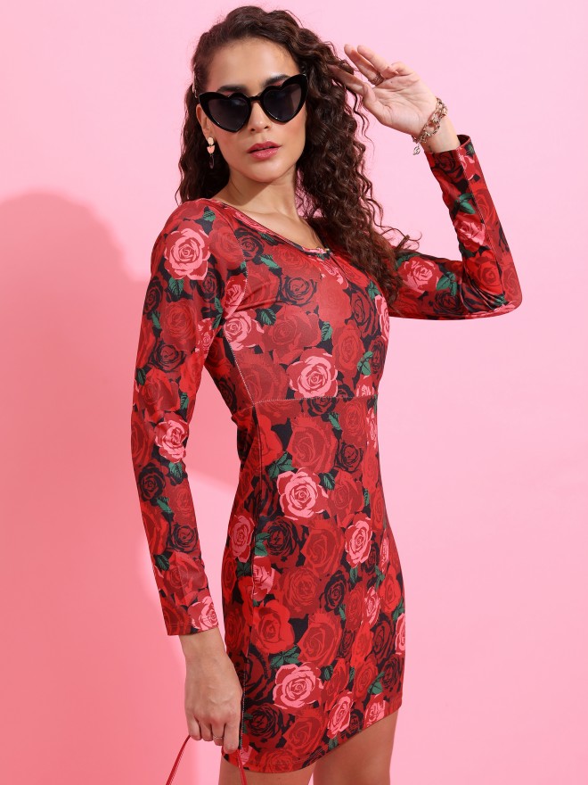 Buy Pink Dresses for Women by MADAME Online | Ajio.com