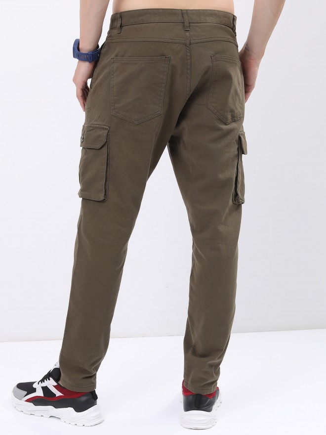 BUFFALO DAVID BITTON Womens 10/30 Brown Pants Mid Rise Casual Bottom  Trousers | eBay
