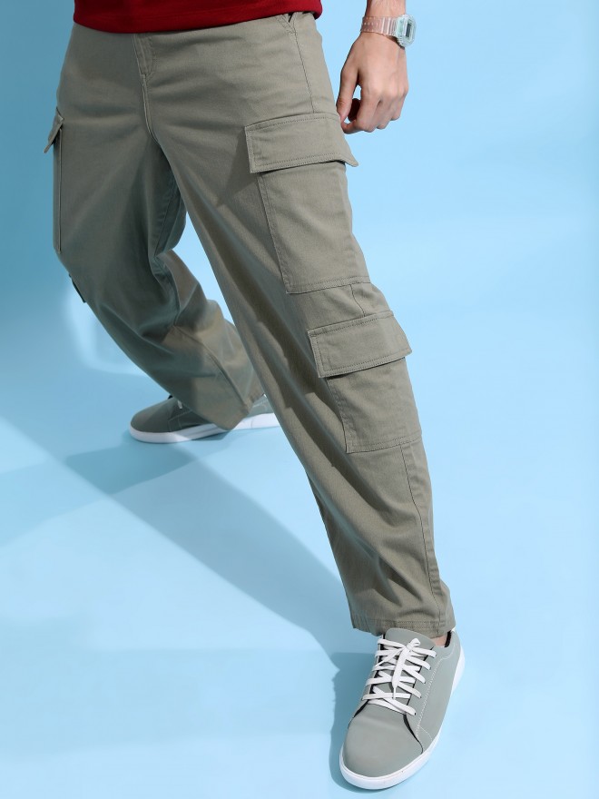 Buy Louis Philippe Men Regular Fit Navy Stripe Fromal Trousers Online -  Lulu Hypermarket India