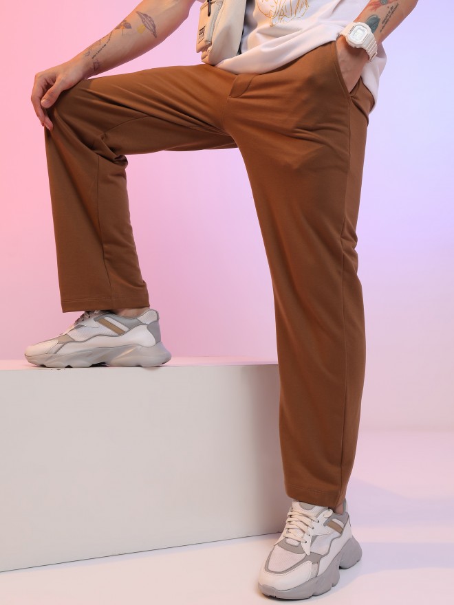 ASOS DESIGN smart extreme wide leg pants in chocolate brown | ASOS