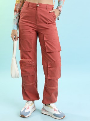 Solid Regular Fit Casual Trouser