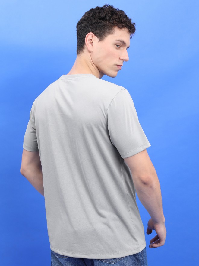 Buy Highlander Grey Printed Round Neck Relax Fit T Shirt For Men Online At Rs289 Ketch 