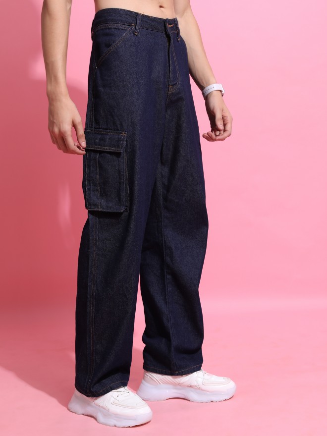 Buy Highlander Indigo Straight Fit Jeans for Men Online at Rs.639 - Ketch