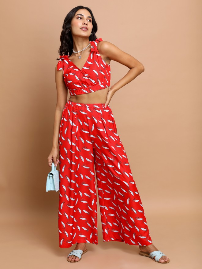 Buy Red Trousers & Pants for Women by Ketch Online