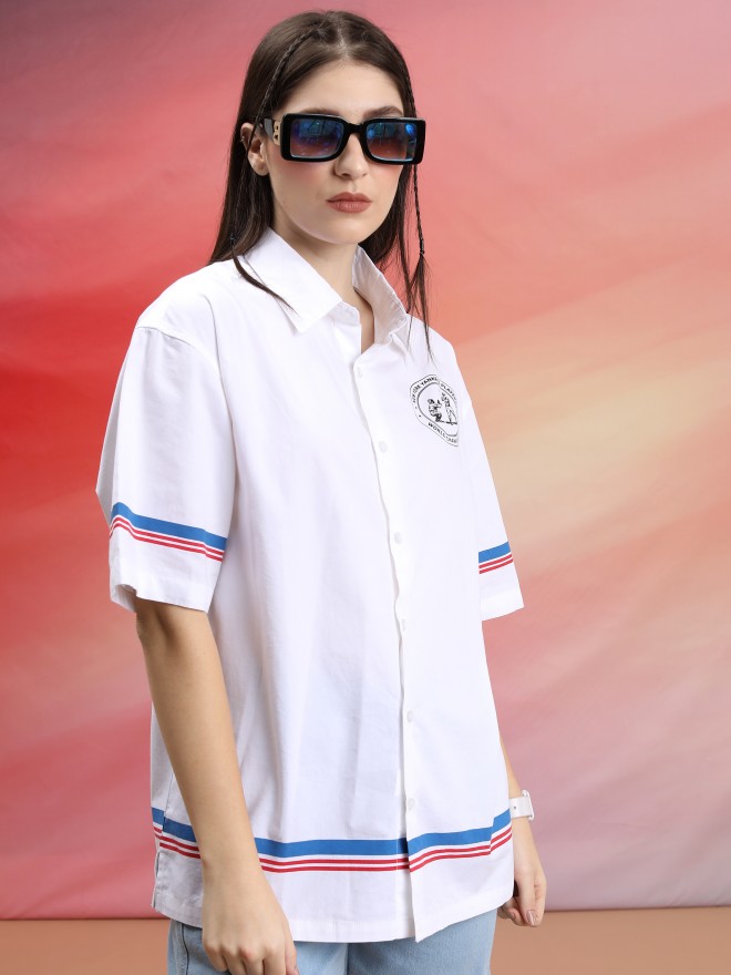 Unisex Oversized Fit Casual Shirt