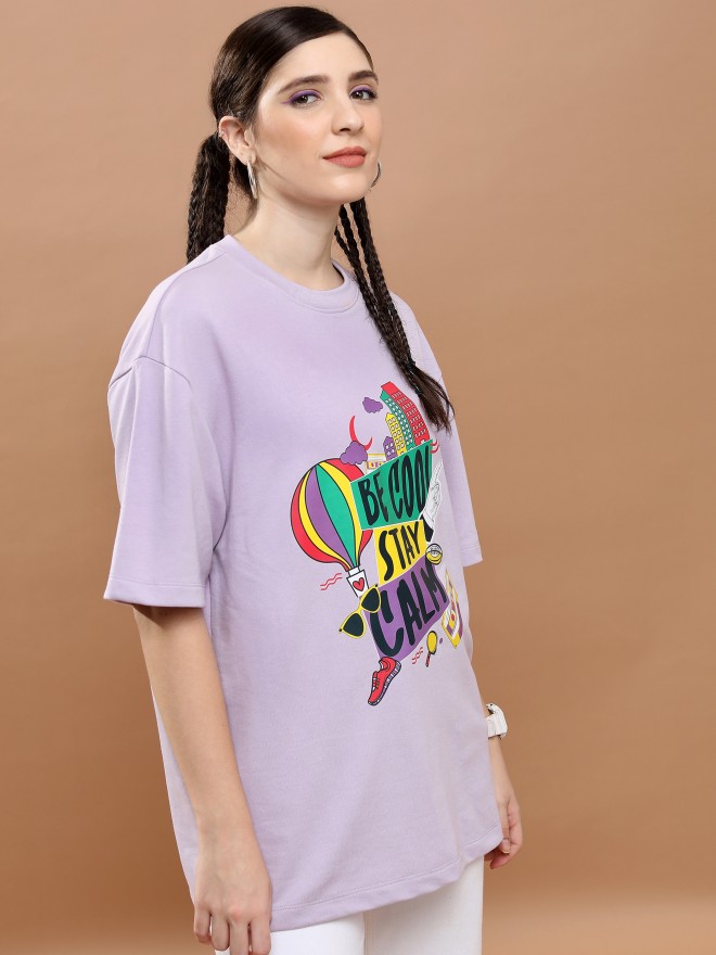 Unisex Round Neck Printed T-Shirt