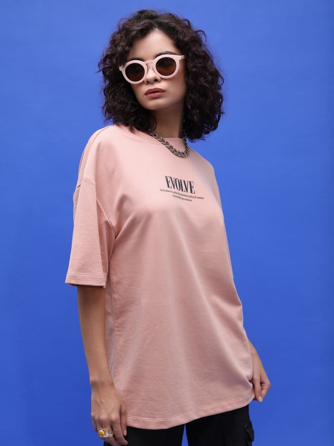 Unisex Printed Round Neck T-Shirt