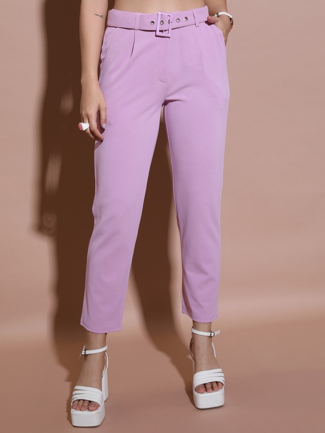 Buy Tokyo Talkies Pink Regular Fit Joggers for Women Online at Rs.539 -  Ketch