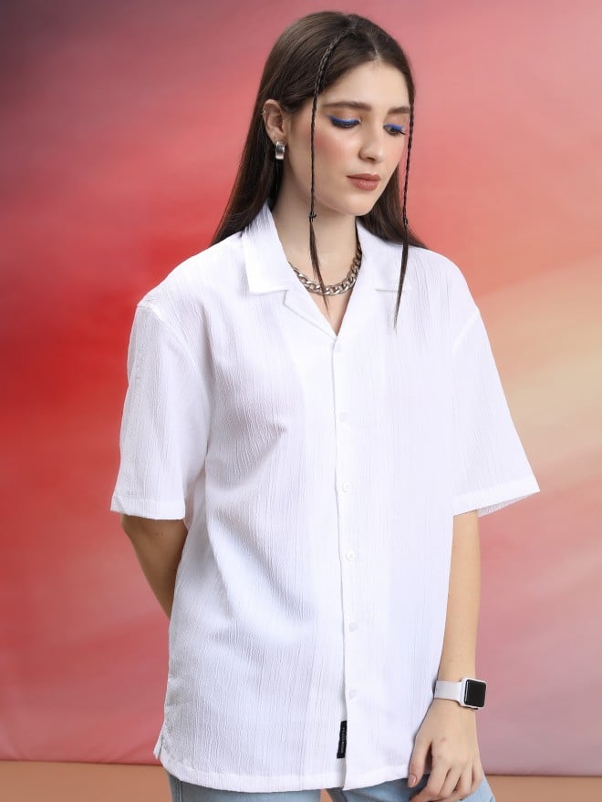 Unisex Oversized Fit Casual Shirt