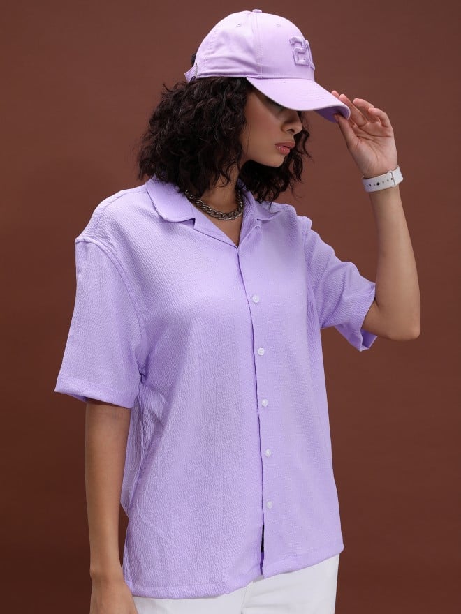 Unisex Oversized Fit Casual Shirt