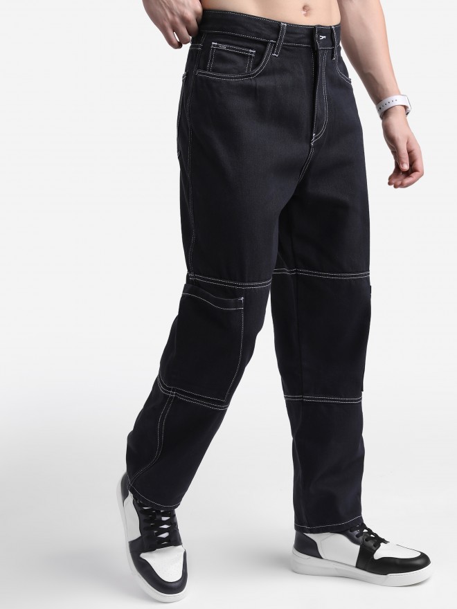 Buy Highlander Black Relaxed Fit Jeans for Men Online at Rs.669 - Ketch