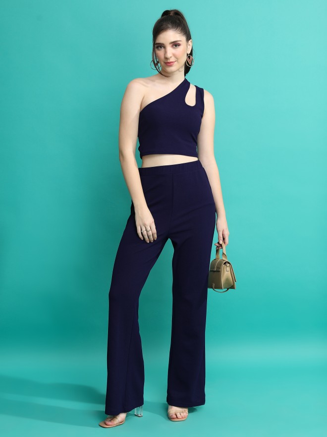 Buy Ketch Navy Top With Trousers Co-Ords for Women Online at Rs.561 - Ketch