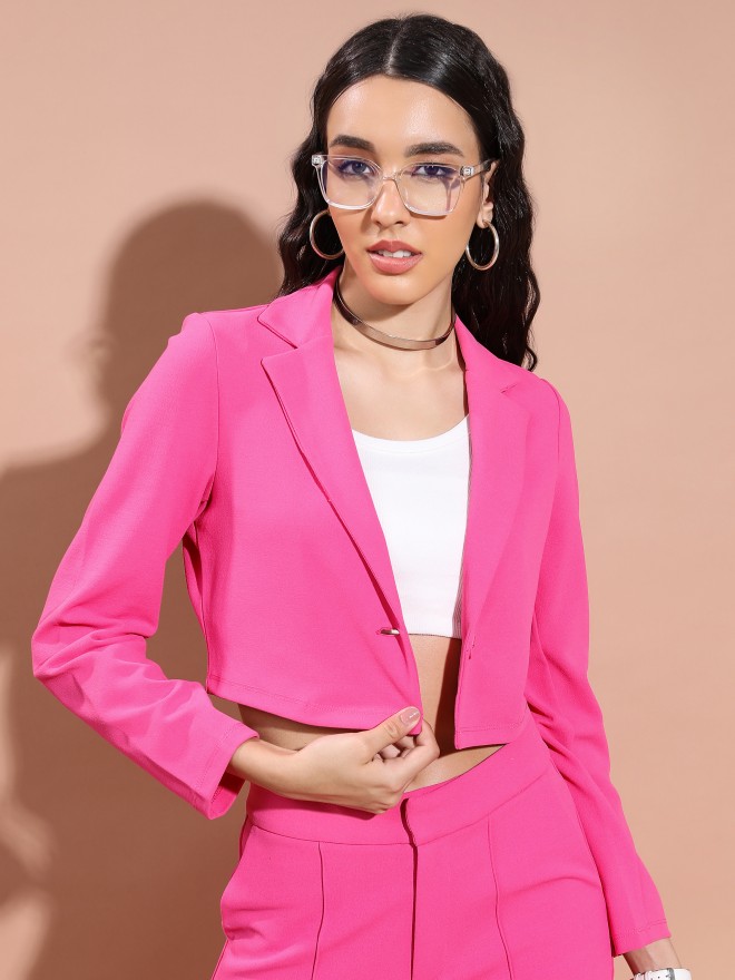 Women Solid Blazer